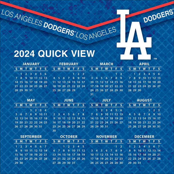 楽天市場】MLB ドジャース カレンダー 2024 ボックス Box Calendar 