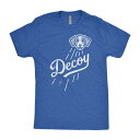MLB 大谷翔平 ドジャース Tシャツ Decoy T-Shirt 犬 デコイ デコピン RotoWear ロイヤル