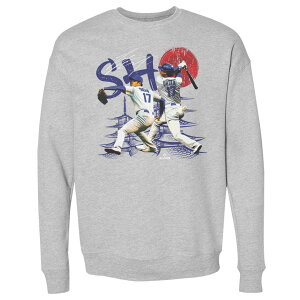 MLB ��J�ĕ� �h�W���[�X �X�E�F�b�g Los Angeles D SHO Dual WHT Sweatshirt 500Level �w�U�[�O���[�yod2W�z