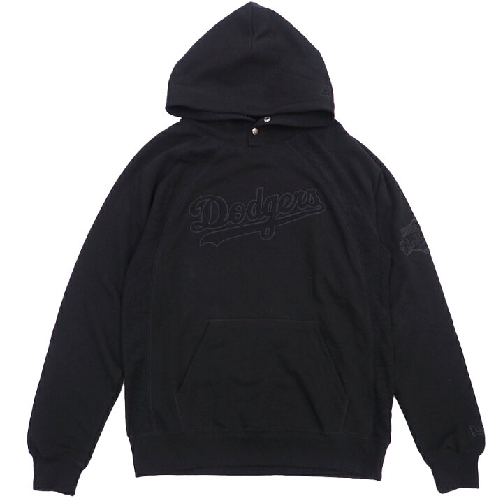 楽天市場】MLB ドジャース パーカー Black Letter Hoodie ニューエラ 