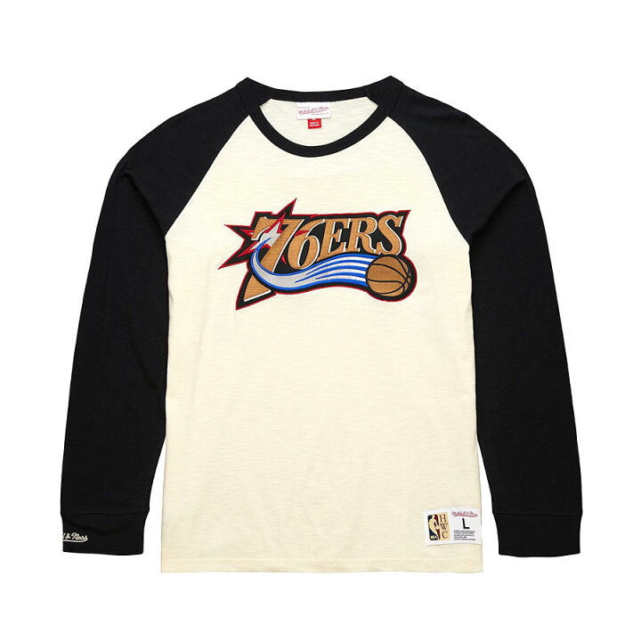 楽天市場】NBA 76ers Tシャツ ヴィンテージロゴ ロングスリーブ 