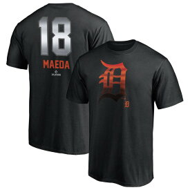 MLB 前田健太 タイガース Tシャツ Any ネーム&ナンバー Midnight Mascot T-Shirt Fanatics Branded ブラック
