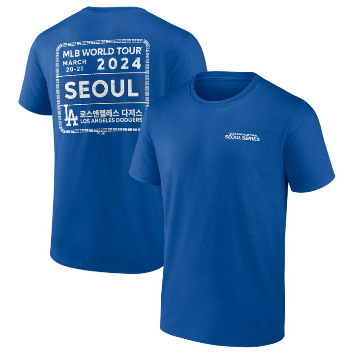 楽天市場】MLB ドジャース Tシャツ 2024 MLB World Tour ソウル 