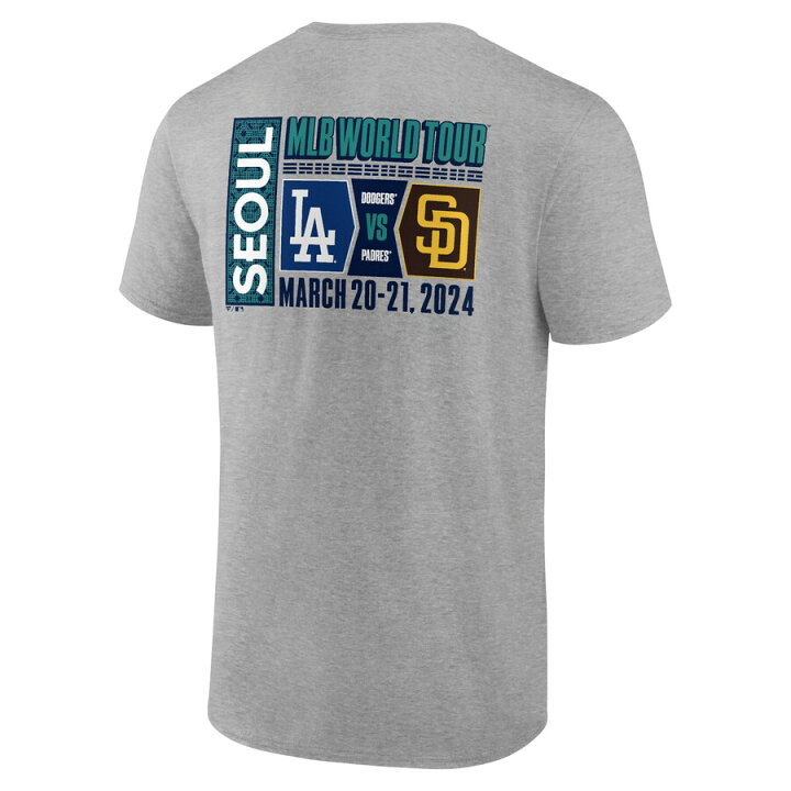 楽天市場】MLB ドジャース パドレス Tシャツ 2024 MLB World Tour 