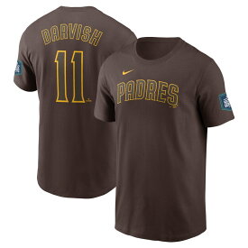 MLB ダルビッシュ有 パドレス Tシャツ 2024 MLB World Tour ソウルシリーズ ネーム&ナンバー T-Shirt ナイキ/Nike ブラウン