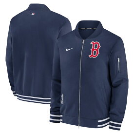 MLB レッドソックス ジャケット 2024 選手着用モデル オーセンティック Full-Zip Bomber Jacket ナイキ/Nike ネイビー