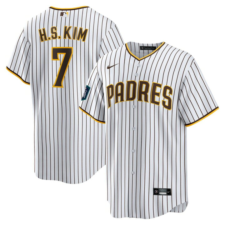 楽天市場】MLB キム・ハソン パドレス ユニフォーム 2024 MLB World 