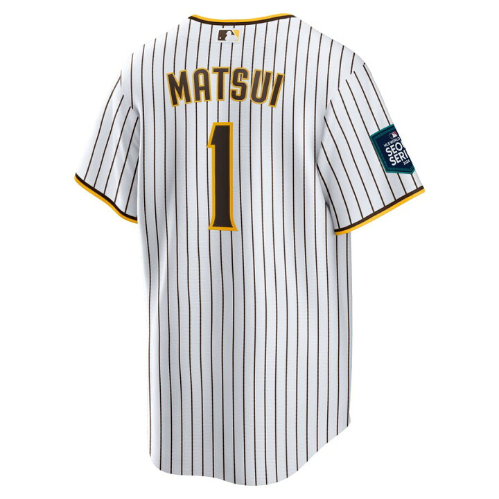 楽天市場】MLB 松井裕樹 パドレス ユニフォーム 2024 MLB World Tour 