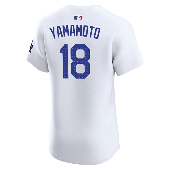 楽天市場】MLB 山本由伸 ドジャース ユニフォーム エリート 