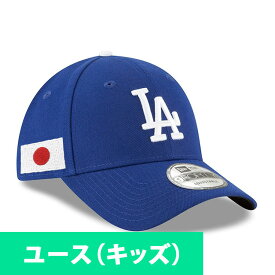MLB ドジャース キャップ ユース キッズ Japan Flag 日の丸パッチ The League 9FORTY Adjustable Hat ニューエラ/New Era ロイヤル