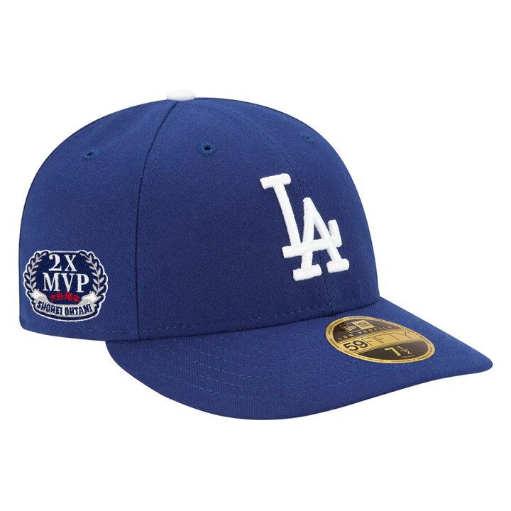 楽天市場】MLB 大谷翔平 ドジャース キャップ 2x MVPパッチ 59FIFTY LP 