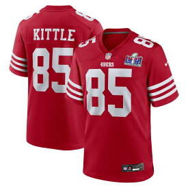 NFL ジョージ・キトル 49ers ユニフォーム 第58回スーパーボウル進出記念 Game Jersey ナイキ/Nike スカーレット