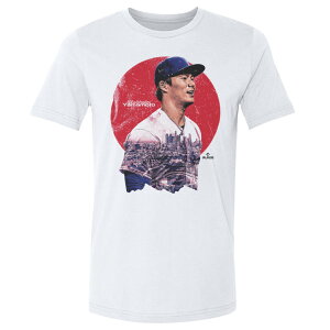 MLB �R�{�R�L �h�W���[�X T�V���c Los Angeles D Portrait T-Shirt 500Level �z���C�g