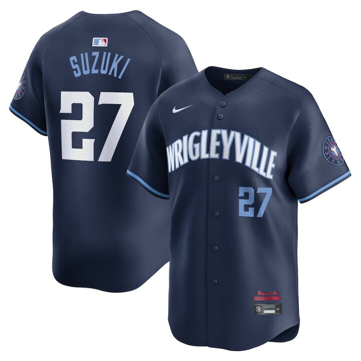 楽天市場】MLB 鈴木誠也 カブス ユニフォーム シティーコネクト 