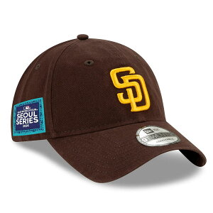 MLB �p�h���X �L���b�v 2024 MLB World Tour �\�E���V���[�Y 9Twenty Adjustable Hat �j���[�G��/New Era �u���E��