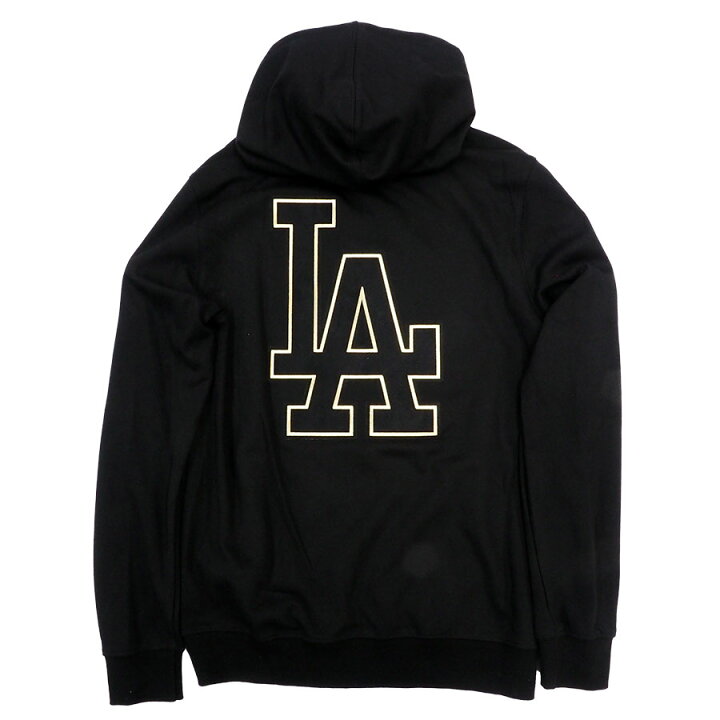 楽天市場】MLB ドジャース パーカー BLACK & GOLD DK PO HOODIE Pro 