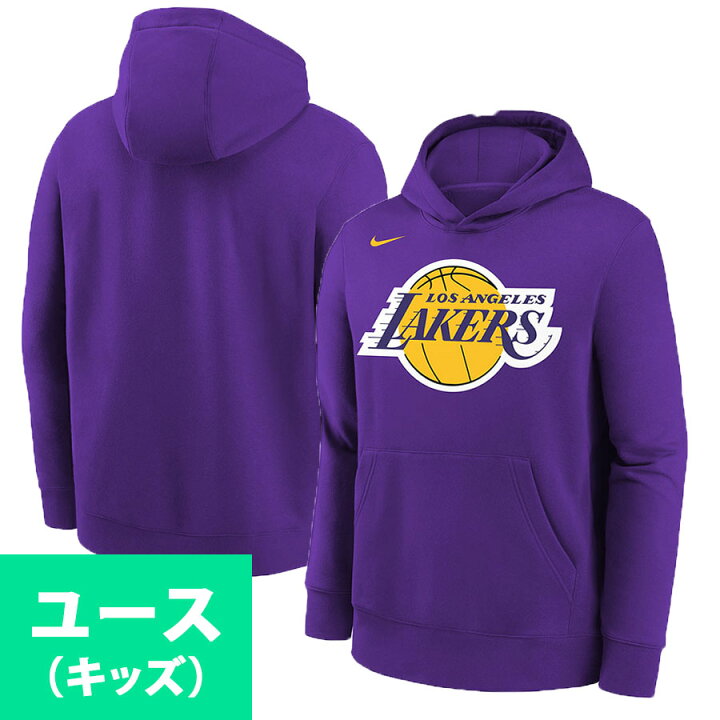 楽天市場】NBA レイカーズ パーカー ユースサイズ Club Logo Hoody 