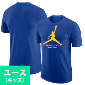 NBA ウォリアーズ Tシャツ ユースサイズ Essencial Jordan Short Sleeve Tee ジョーダン/Jordan ブルー