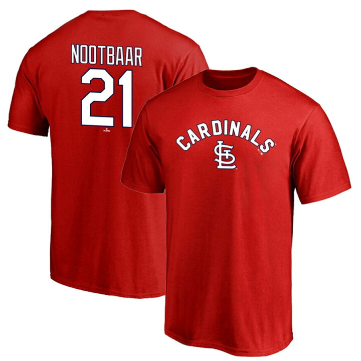 楽天市場】MLB ラーズ・ヌートバー カージナルス Tシャツ ネーム 