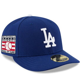 MLB ドジャース キャップ 殿堂入り記念 Hall of Fame 59FIFTY ロープロファイル HOF ニューエラ/New Era ロイヤル