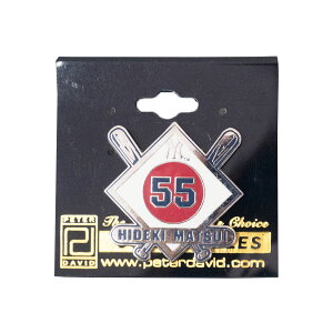 MLB  G L[X sob` sY Hideki Matsui Japan Flag Diamond Pin Peter David