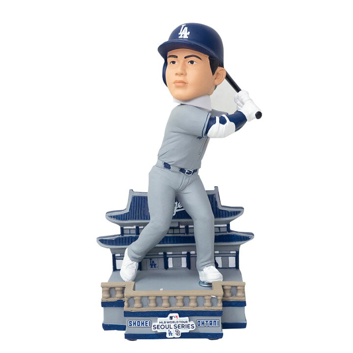 楽天市場】MLB 大谷翔平 ドジャース ボブルヘッド ソウルシリーズ 2024 