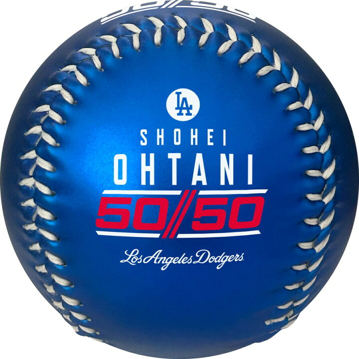 楽天市場】MLB 大谷翔平 ドジャース ボール 50/50達成記念 Club  