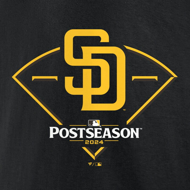 楽天市場】MLB パドレス Tシャツ 【海外版】2024 MLB ポストシーズン