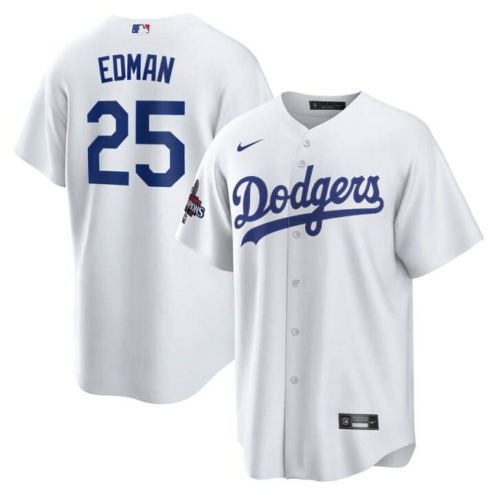 楽天市場】MLB Tommy Edman #25 ドジャース ユニフォーム 【海外版 
