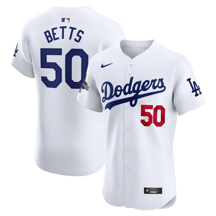 楽天市場】MLB ムーキー・ベッツ ドジャース ユニフォーム 【海外版 