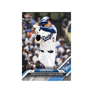 MLB Jĕ hW[X g[fBOJ[h 2024 Topps Now #161 Crushes 464-Foot HR, 3rd-Longest Of His Career Topps