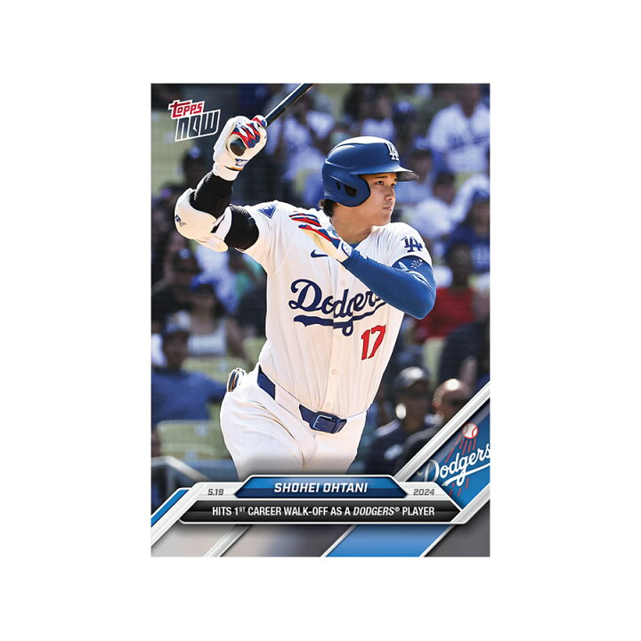 楽天市場】MLB 大谷翔平 ドジャース トレーディングカード 2024 Topps 