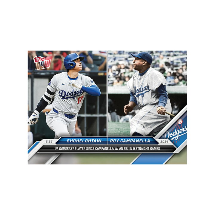 楽天市場】MLB 大谷翔平 ドジャース トレーディングカード 2024 Topps 