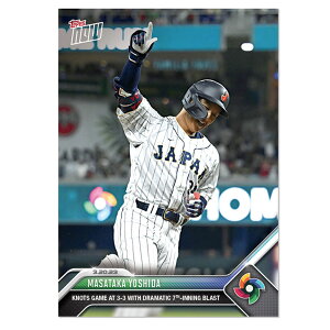 WBC gc Japan g[fBOJ[h JAPAN {\ Lnots Game at 3-3 With Dramatic 7th-Inning Blast Topps Now