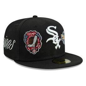 MLB ホワイトソックス キャップ 【海外買付】Historic Champions 59FIFTY Fitted Cap ニューエラ/New Era ブラック
