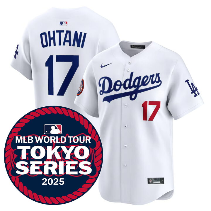 楽天市場】MLB 大谷翔平 ドジャース ユニフォーム 東京シリーズ2025 