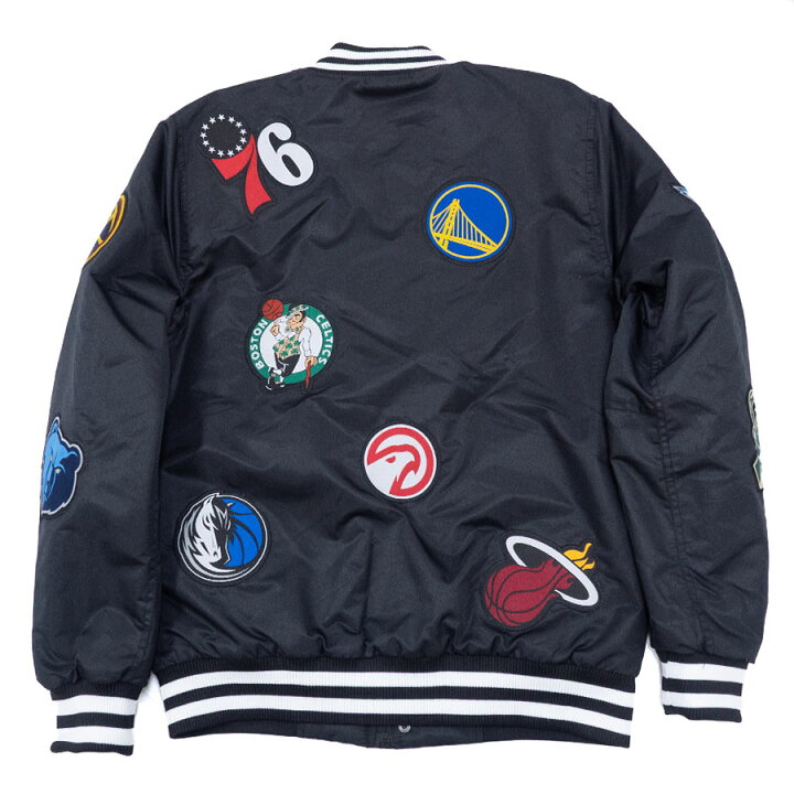 楽天市場】NBA ジャケット/アウター 【現地買付】チームロゴ ボンバー 