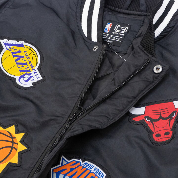 楽天市場】NBA ジャケット/アウター 【現地買付】チームロゴ ボンバー 