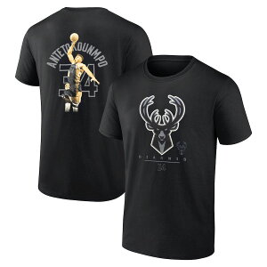 NBA ���j�X�E�A�f�g�N���{ �~���E�H�[�L�[�E�o�b�N�X T�V���c �y���n���t�zNBA Player Notorious T-Shirt Fanatics �u���b�N