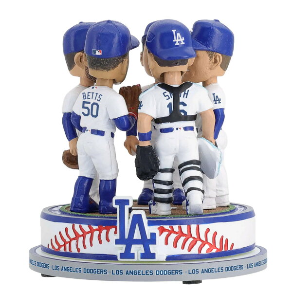 MLB 大谷翔平 ドジャース ボブルヘッド 【360個限定】マウンドビジット 回転 Mini Bobblehead Scene フィギュア FOCO ホーム