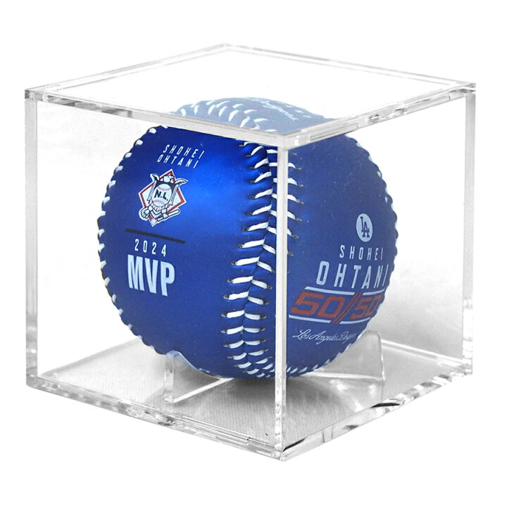 楽天市場】MLB 大谷翔平 ドジャース ボール 【クリアケース付属】50/50 
