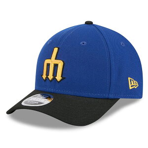 MLB �}���i�[�Y �L���b�v �y�C�O���f���z�V�e�B�[�R�l�N�g 9FORTY Adj Hat M-CROWN �j���[�G��/New Era ���C���� �u���b�N