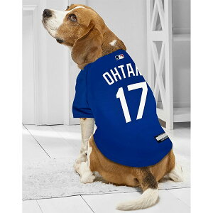 MLB 大谷翔平 ドジャース ペット用 ユニフォーム ネーム&ナンバー 犬用 ジャージ Pets First ロイヤル