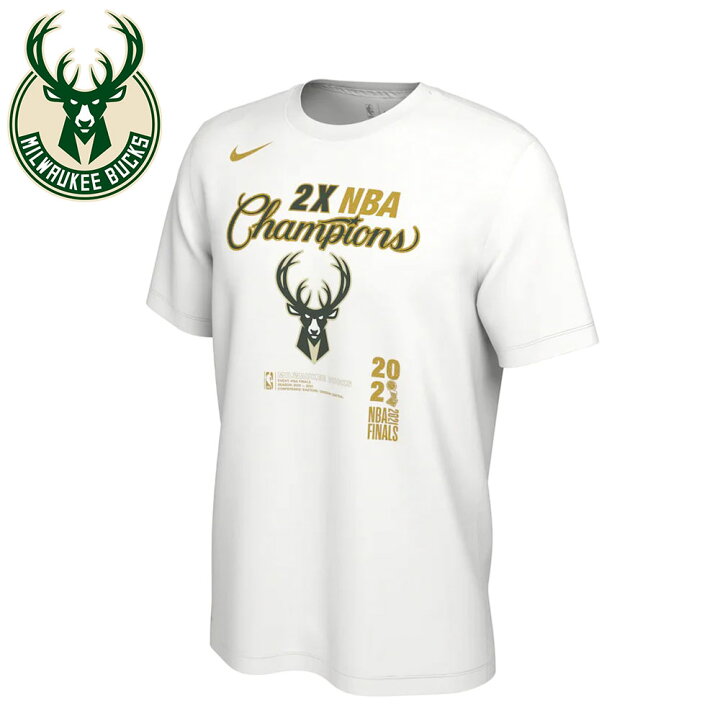 楽天市場】ミルウォーキー・バックス Tシャツ NBAファイナル2021 優勝 