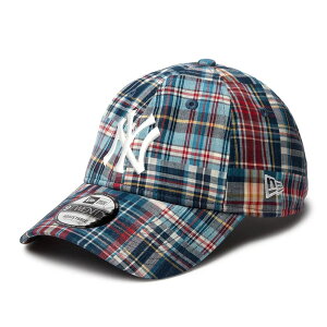 MLB ヤンキース キャップ 9TWENTY MLB パッチワーク ニューエラ/New Era チェック
