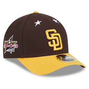 MLB �p�h���X �L���b�v �I�[���X�^�[�Q�[��2025 9FORTY M-Crown Adjustable �j���[�G��/New Era �u���E�� �S�[���h