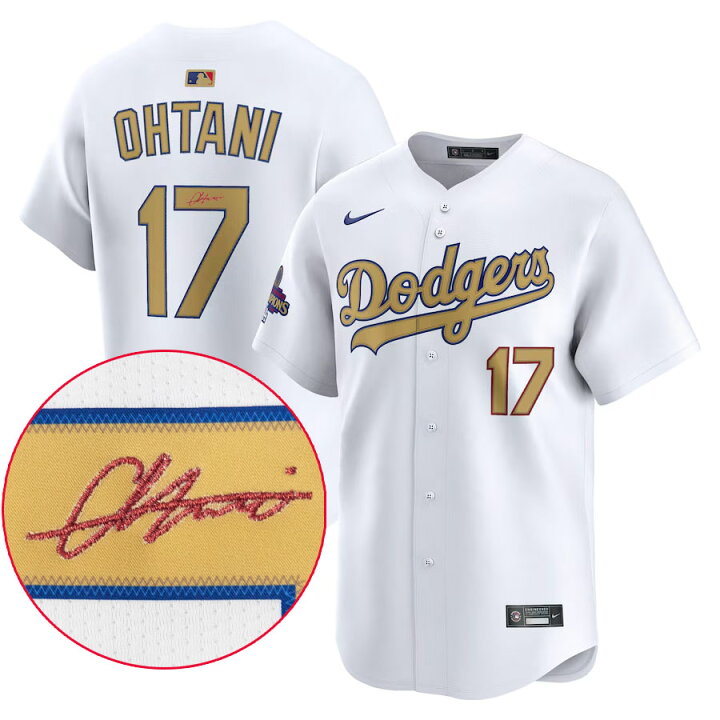 楽天市場】MLB 大谷翔平 ドジャース ユニフォーム 【海外カスタム 