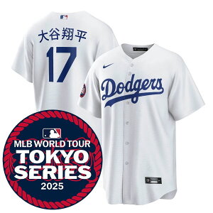 MLB 大谷翔平 ドジャース ユニフォーム 【現地買付】東京シリーズ2025 漢字 レプリカ ナイキ/Nike ホワイト