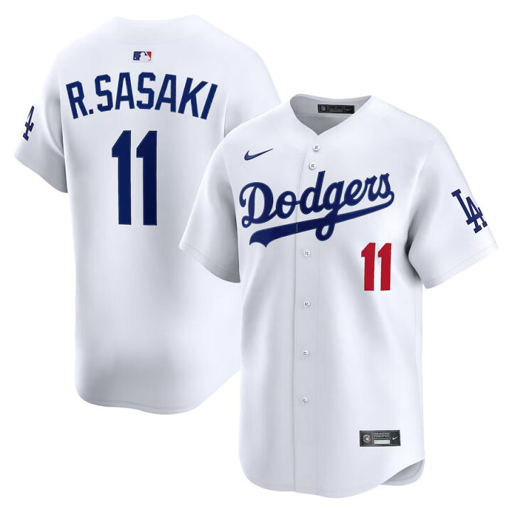 楽天市場】ナイキ Nike MLB ドジャース 佐々木朗希 リミテッド 