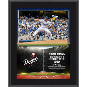 MLB �N���C�g���E�J�[�V���[ �h�W���[�X �V�[�Y��300�D�O�U�B�� Sublimated Plaque 10.5'' x 13'' Fanatics Authentic